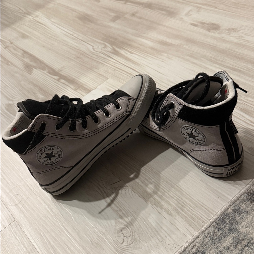 Custom Suede Converse High Top Sneakers